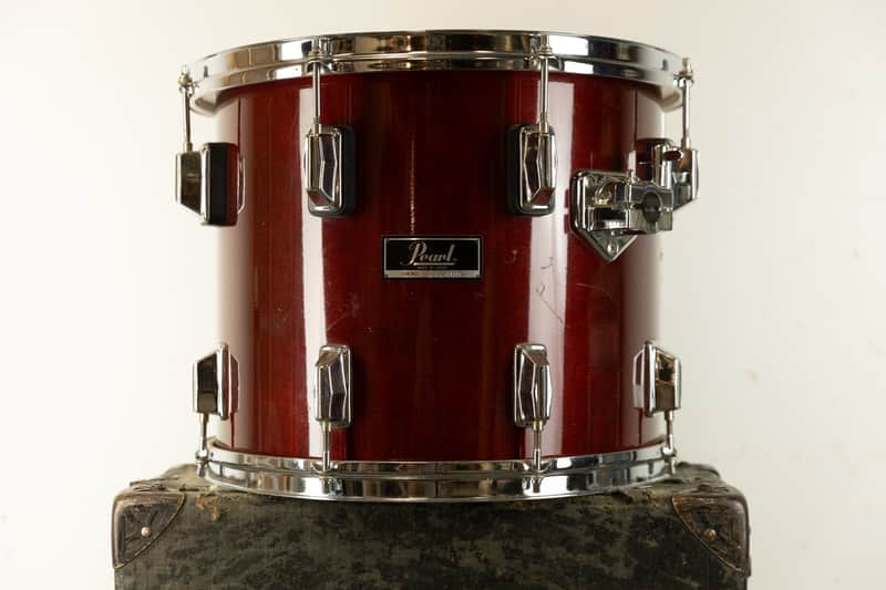 1980s Pearl 12x14 "Extender" Rosewood Lacquer Tom image 1