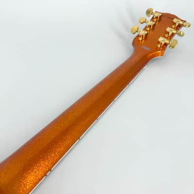 2024 Gibson Custom Made to Measure Les Paul Custom - Orange Sparkle image 11