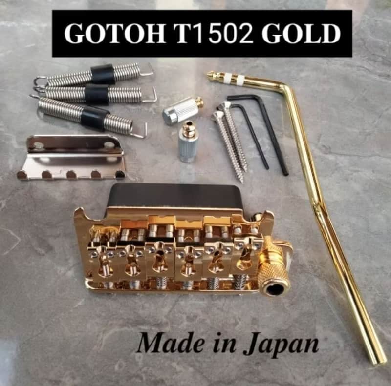 Ibanez T1502 Tremolo Bridge 6 string in Gold image 1
