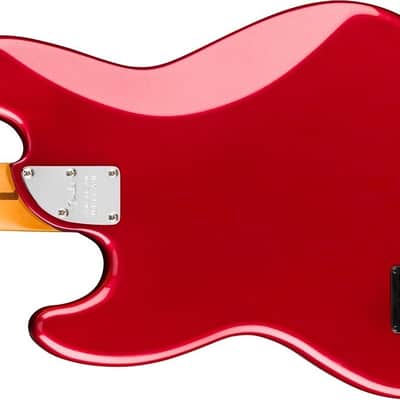 Fender American Ultra II Jazz Bass, Sinister Red / Maple *IN STOCK* image 6