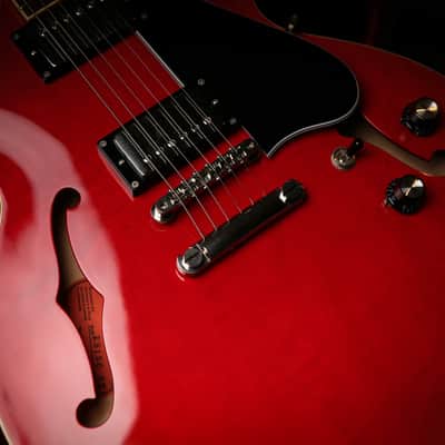 Tokai Japanese ES-156 Semi Hollow Cherry Red image 18
