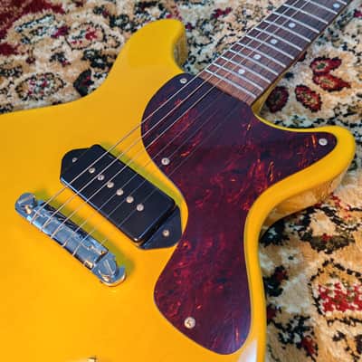 1990's Greco Les Paul Junior Jr Double Cut (EJR) TV Yellow, Made in Japan MIJ image 5
