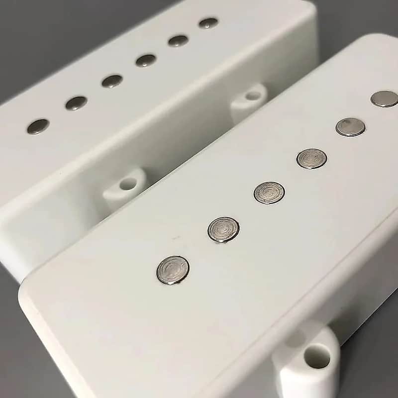 Neck and Bridge Jazzmaster Style Guitar Soapbar Pickups Set image 1