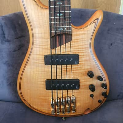 Ibanez SR1405E Premium Soundgear w/case nordstrand pickups 5 string bass image 3