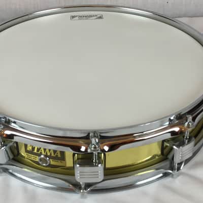 Tama Brass 3.5 x 14 Piccolo Snare 90s Brass image 4