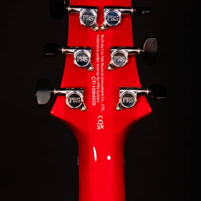 PRS SE Custom 24 Floyd Rose, Charcoal Cherry Burst image 10