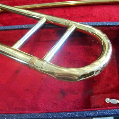 Bundy Vintage trombone made by Selmer in the USA  brass 1960 image 8