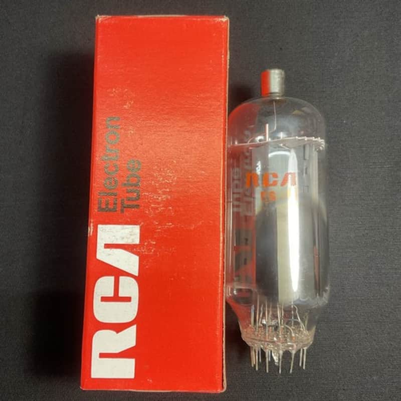 NOS RCA 6LB6 SWEEPS VACUUM TUBE TESTED VINTAGE DUAL SIDE DISC GETTERS A.10379.C image 1