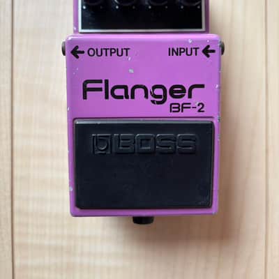 Boss BF-2 Flanger 1980-1984 (Black Label) Made In Japan | Reverb