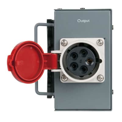 Showgear Split-Power 16 CEE 16 Split mit Sicherungen - Power Distributor image 4
