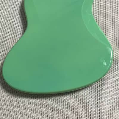 Green Alder Wood Jazzmaster Electric Guitar Body Green Alder Wood Jazzmaster Electric Guitar Body Jazzmaster Style Alder Guitar Body green color Gloss ‘’ Ready to Build image 3