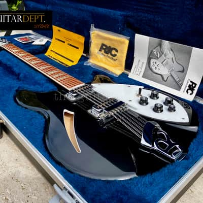♚TIMEWARP♚Vintage 1998 Rickenbacker 360-12 String♚JetGlo♚330♚£120 SETUP♚24 FRET! image 4