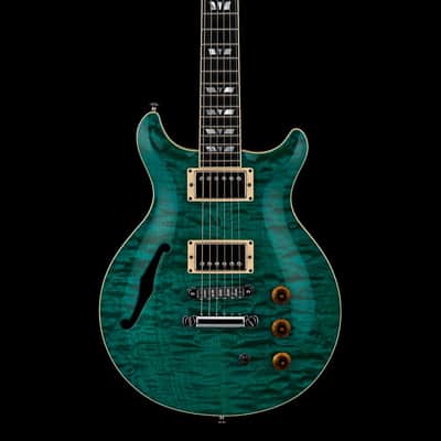 Hamer Custom Shop Artist Custom (2004) - Transparent Teal #53727 with Original Hard Case image 3