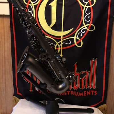 Cannonball Big Bell Stone Series Alto Saxophone Raven Ice - A5-B Ice B image 6