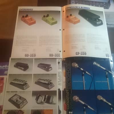 Vintage 1979 Ibanez Effect Pedal Catalog Brochure(s) Tubescreamer AD Pan Tremolo image 9