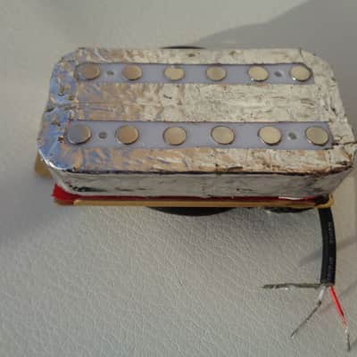 Handmade pre-wired Strat HSH pickguard, with HB split, Treble Bleed & Tele Mode (Neodymium PUPS) image 13