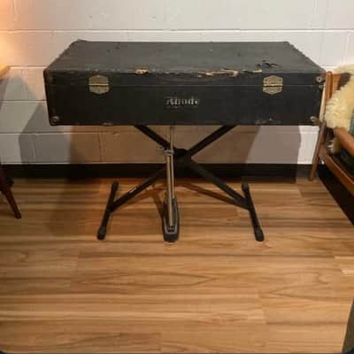 Rhodes Mark I Stage 73-Key Electric Piano 1975 - 1979 Black Rounded Top image 8