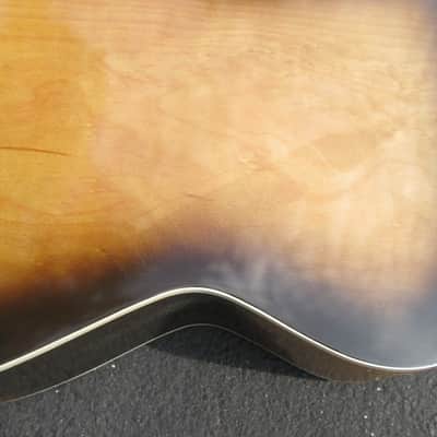 Vintage '60s Silvertone Model 653 Harmony Concert Size SPRUCE TOP Guitar ! DECENT NECK, REPLACED BRIDGE Good Potential! AS-IS image 6