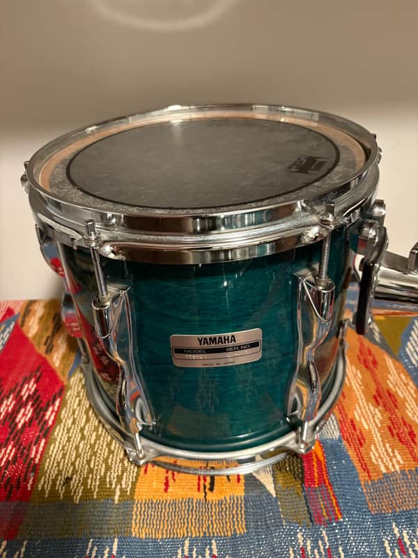 Yamaha Recording Custom 10x9" Tom - Deep Aqua - Near Mint image 1
