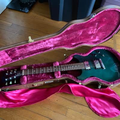 Gibson Les Paul Double Cutaway Studio 1998 - Emerald Green image 1