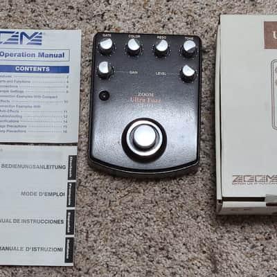 Reverb.com listing, price, conditions, and images for zoom-ultra-fuzz-uf-01