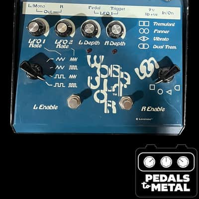 Lovetone Wobulator 1990s - Black / Green X15784 image 1