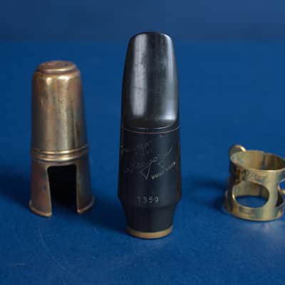 M C Gregory "Master" 18M 5A Alto Sax Mouthpiece 1940s-50s / West Coast Sound image 1