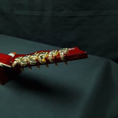 Dean Dave Mustaine Signature VMNT Limited Edition Trans Red 2014 Made in Korea Seymour Duncan LiveWire Megadeth + Case image 25