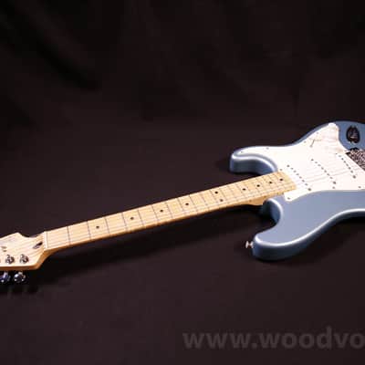 Fender Stratocaster Mexico Standard Serie 2002 - Agave blue image 3