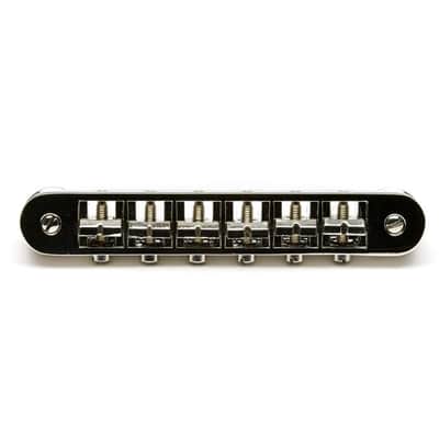ResoMax NV1 4mm Tune-O-Matic Bridge w/ ResoMax Saddles (Select Finish) (PM-8843) - Gold image 11