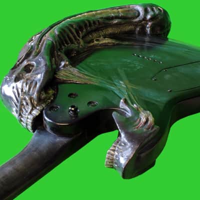 Devil & Sons Xenomorph II 2016 Hand painted black image 12