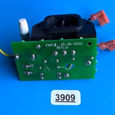 Line 6 Flextone II Guitar Amplifier Part: ON/OFF Switch Power Input Socket PCB image 7