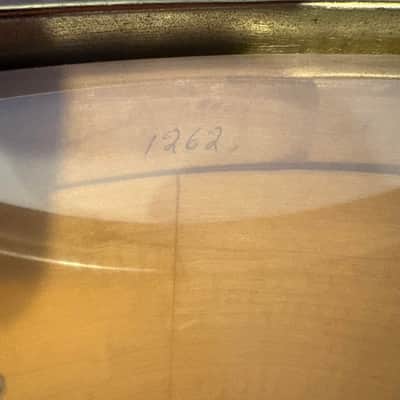 Camco Los Angeles 22, 12, 13, and 16" set owned by endorser Maury Baker 1970's - Walnut with Gold Hardware Bild 7