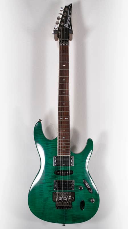 1997 Ibanez S 470 FM in Mediterranean Green (Made in Korea) w