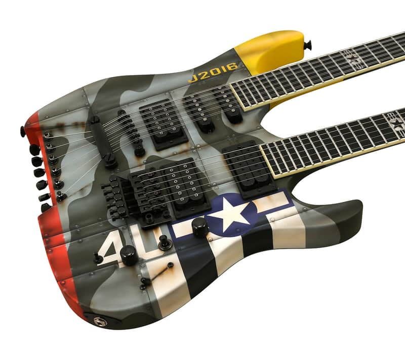 Jackson Custom Shop Soloist Double Neck 6/ 12 "Harrier" image 1