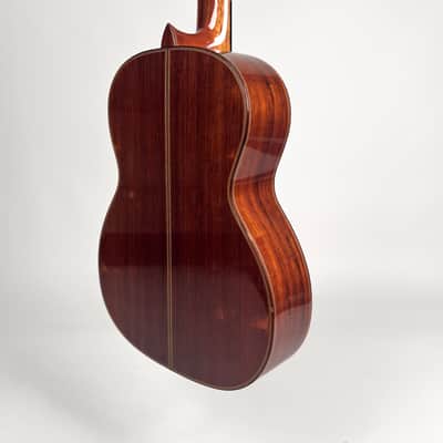 1984 Wolfgang Teller 9/P Top Shelf Classical Mahogany back, side and neck. Spruce top and ebony fretboard W/case image 7