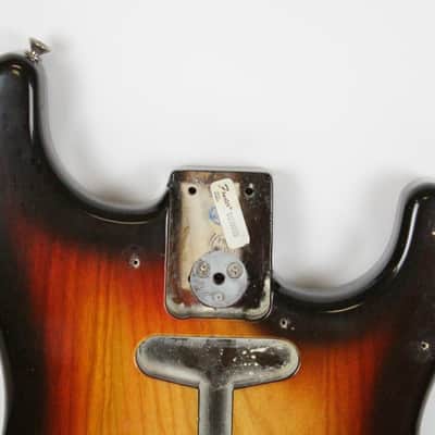 1979 Vintage Fender Stratocaster Ash Sunburst 3-Bolt BODY 1970s USA Strat image 2