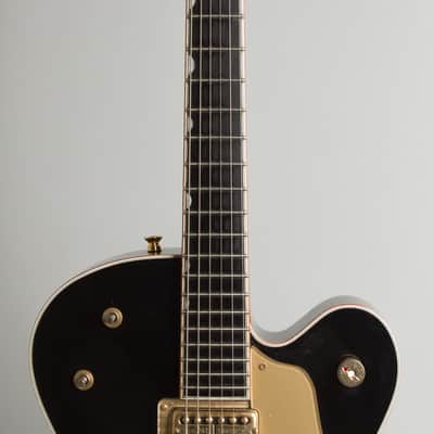 Gretsch G-6136TBK Black Falcon Arch Top Hollow Body Electric Guitar (2011), ser. #JT11051997, original black hard shell case. image 8