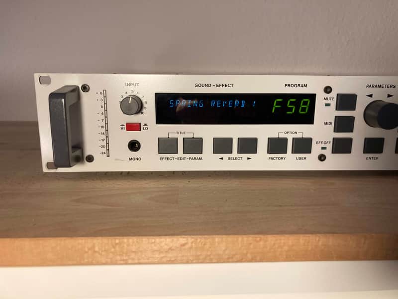 Dynacord DRP-20 Amazing 1988 Digital Reverb Processor with