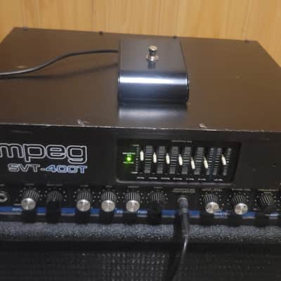 Ampeg SVT-400T 400-Watt Rackmount Bass Amp Head - Black image 1