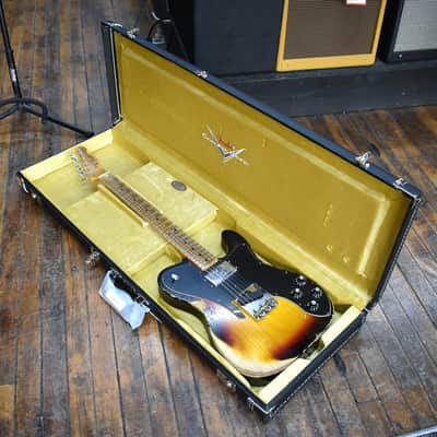 Fender Custom Shop Limited Edition '70s Telecaster Custom Heavy Relic Bleached 3-Color Sunburst w/Hard Case image 9
