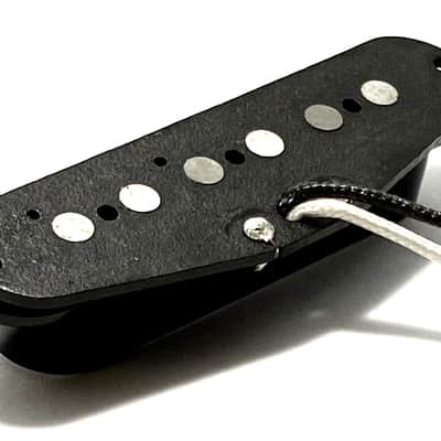 Strat Pure Vintage Neck Position Dedicated Pickup, Early Strat Performance AlNiCo 5 Single Coil, Black Cover image 4