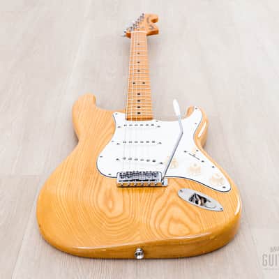 1993 Fender Stratocaster ‘72 Vintage Reissue ST72-58 Natural Ash, Japan MIJ image 10