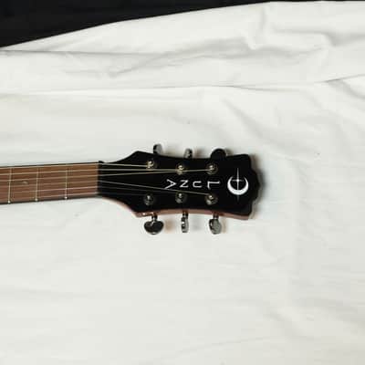 LUNA Gypsy Quilt Ash acoustic electric guitar - NEW - Gloss Natural image 2