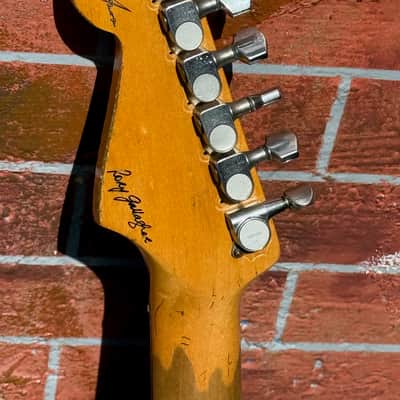 Fender Stratocaster Rory Gallager Signature 2005 - killer 20 year old axe w/all paperwork & COA ! image 7