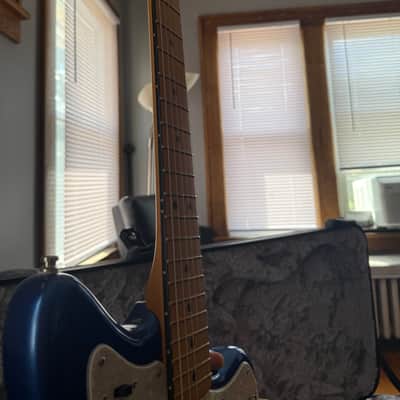 Fender American Ultra Jazzmaster with Maple Fretboard 2019 - 2025 - Cobra Blue image 8