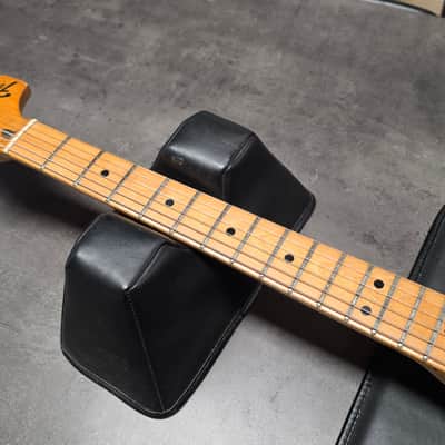 1973 FENDER STRATOCASTER Black Road Worn Heavy Relic Aged American Vintage 70s USA 1970's Strat Guitar image 5