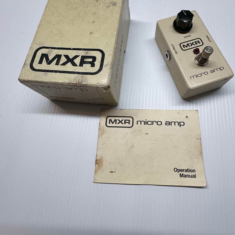 MXR M133 Micro Amp 1995 - Present - Cream image 1
