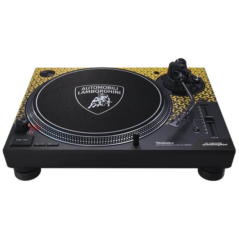 Technics SL-1200M7B PY Lamborghini Edition Direct Drive DJ Turntable – SL1200M7BPY image 1