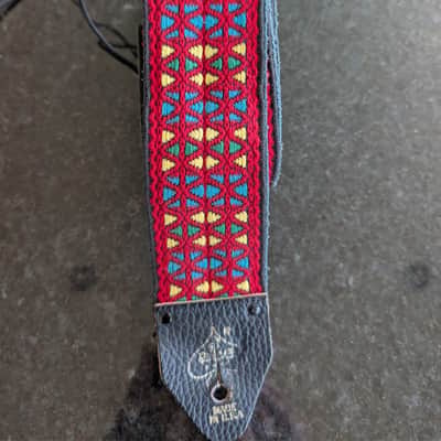 Vintage 60’s / 70's ACE 2" Wide Guitar Strap Original Made in USA image 5